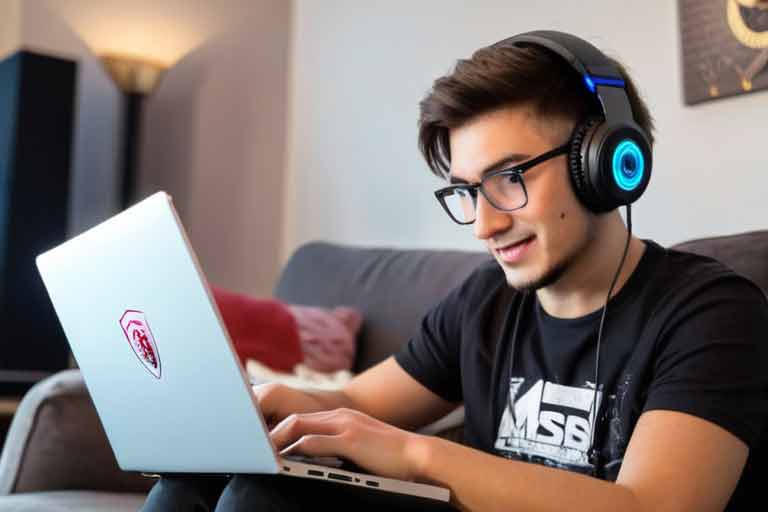¿Cómo puedo reparar mi portátil MSI GF si se calienta mucho la parte plástica arriba del teclado?