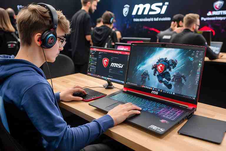 ¿Cómo instalar y usar el software de gestión de MSI en mi portátil?