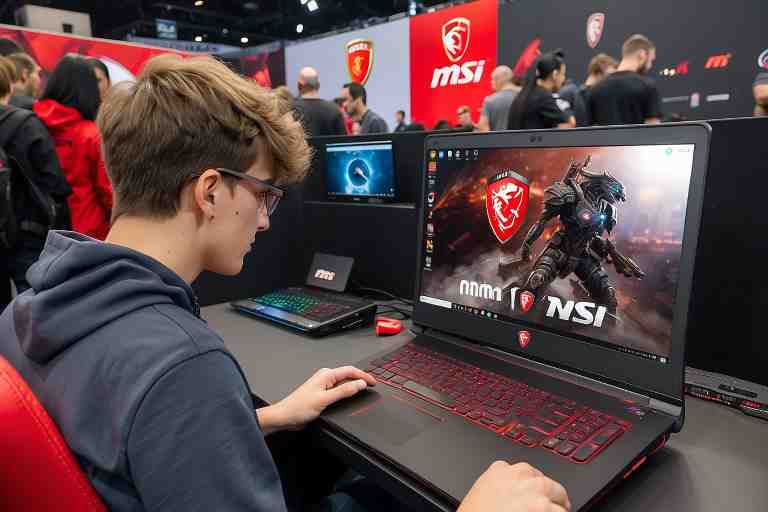 ¿Cómo instalar y usar el software de gestión de MSI en mi portátil?