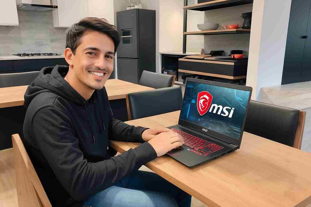 Cómo conectar un monitor externo a un MSI Delta 15