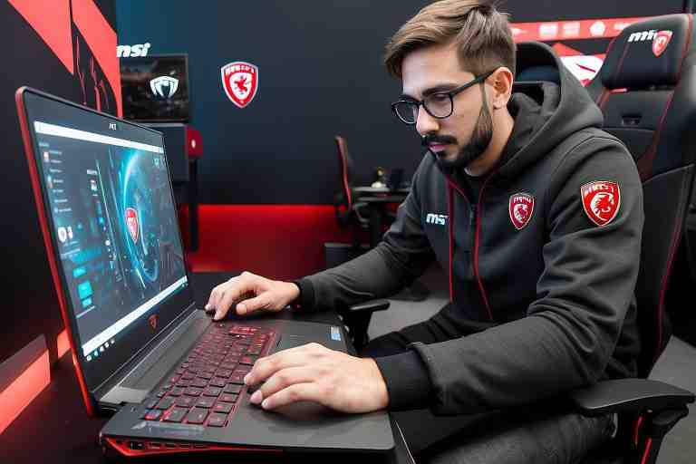 ¿Cómo reemplazar la pantalla dañada en MSI GE76?