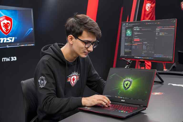 ¿Cómo reemplazar la pantalla dañada en MSI GE76?