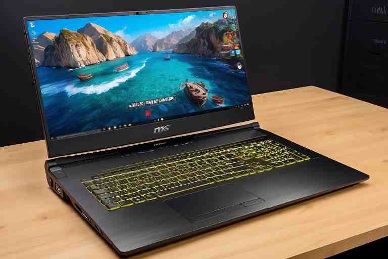 ¿Cómo ajustar la configuración de pantalla en MSI WS65?