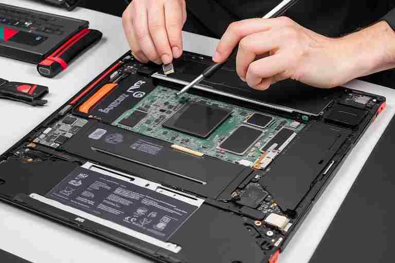 ¿Cómo reparar la pantalla en negro de MSI GS66 Stealth?